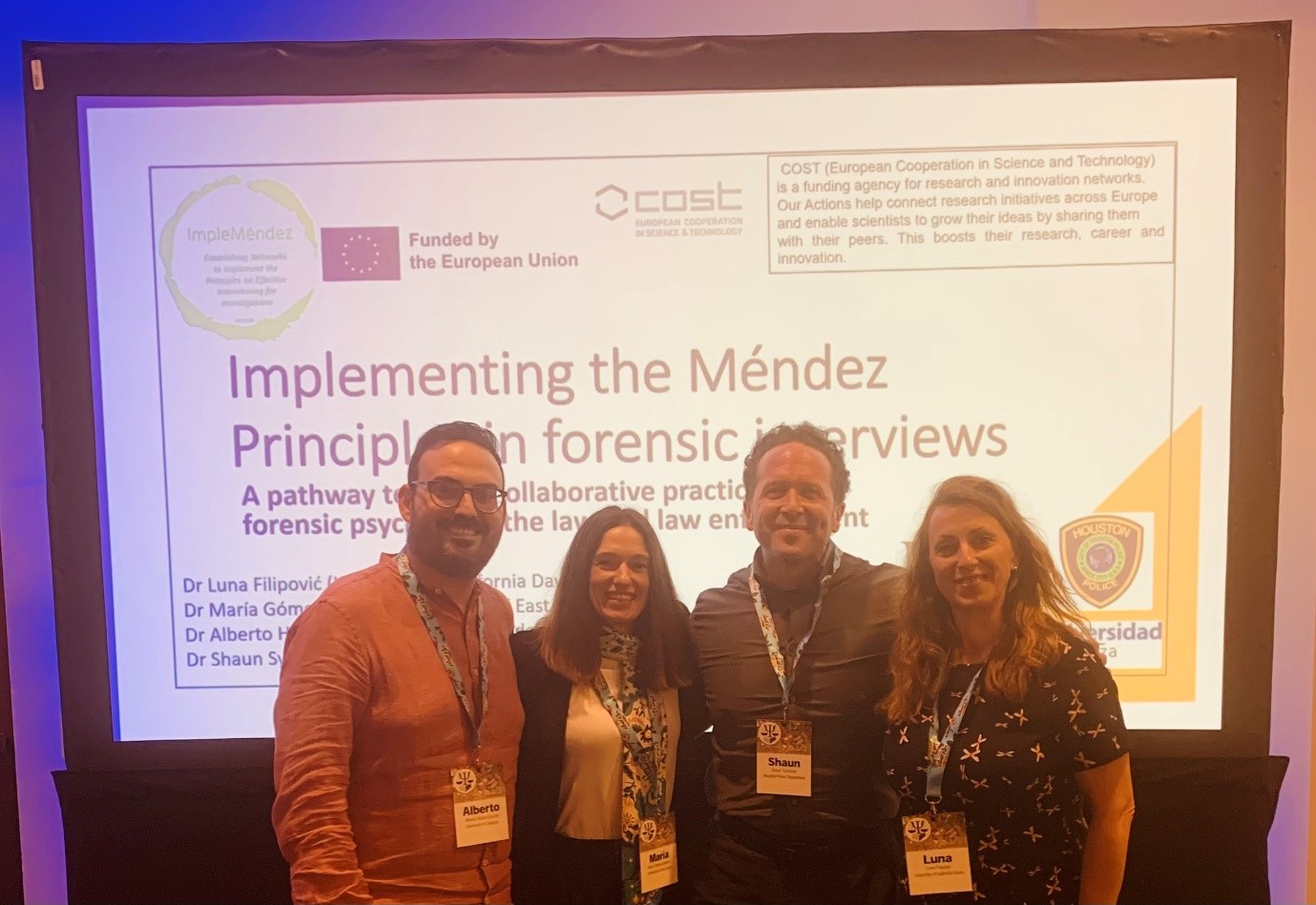 Delivering a workshop on Implementing the Mendez Principles in Forensic Interviews at the 2025 American Psychology and Law Conference in San Juan, Puerto Rico